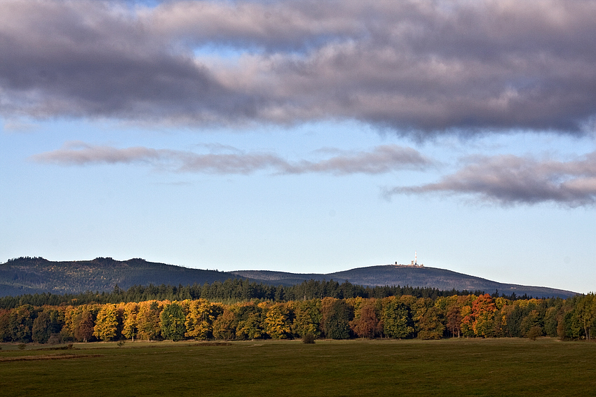 Brocken in der Nähe des Büchenbergs