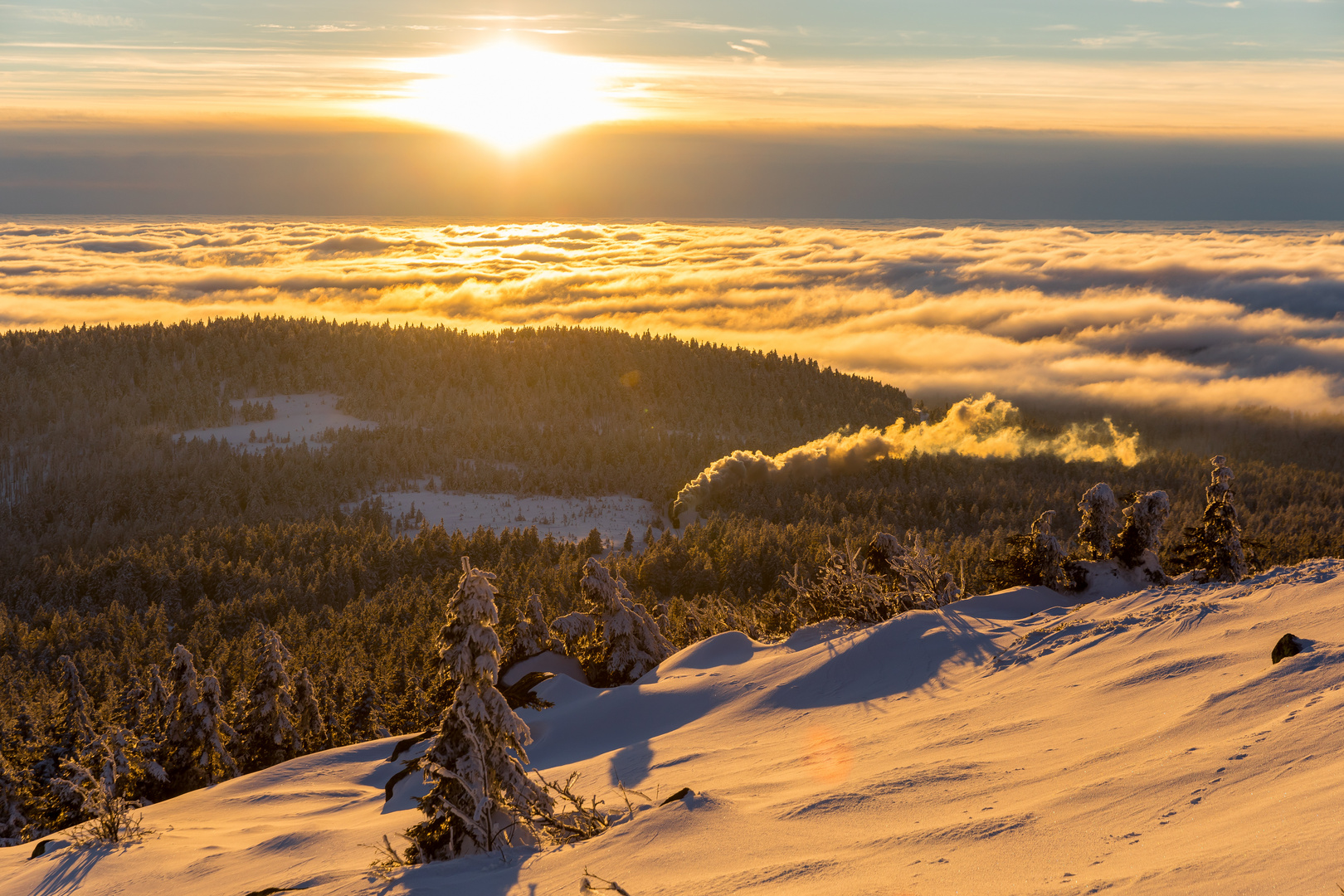 Brocken-Wolkenmeer 