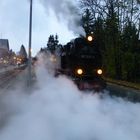 Brockenbahn am Bahnhof "Drei Annen" II