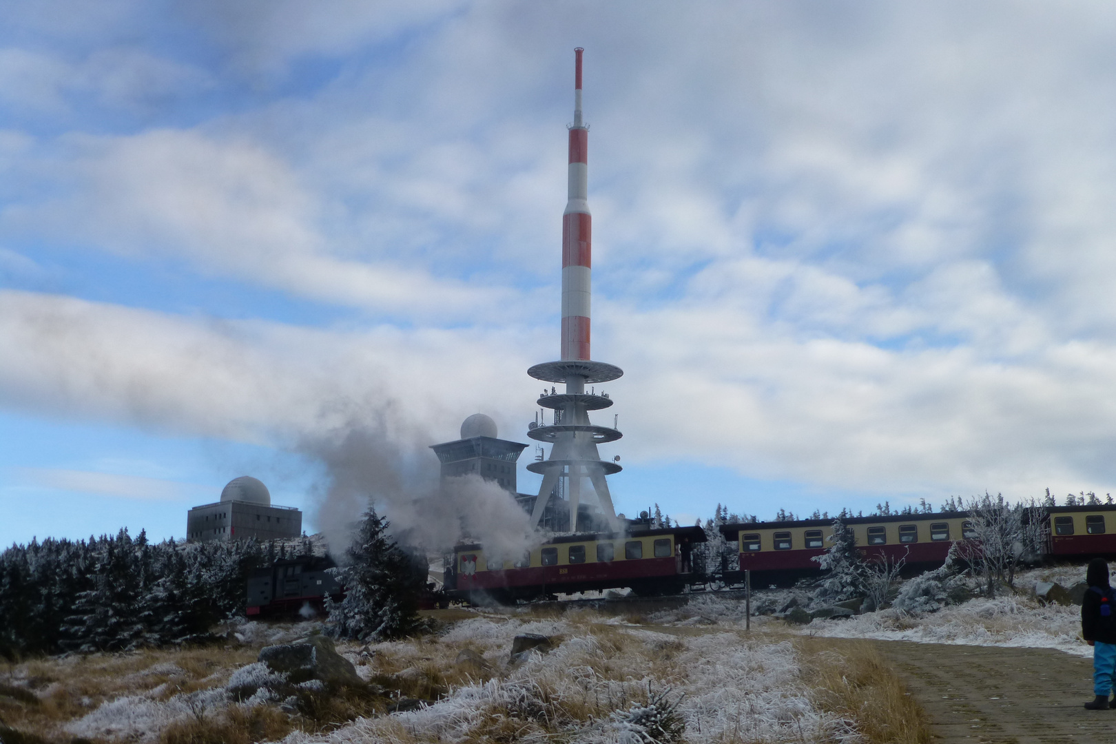 Brockenbahn am Brocken