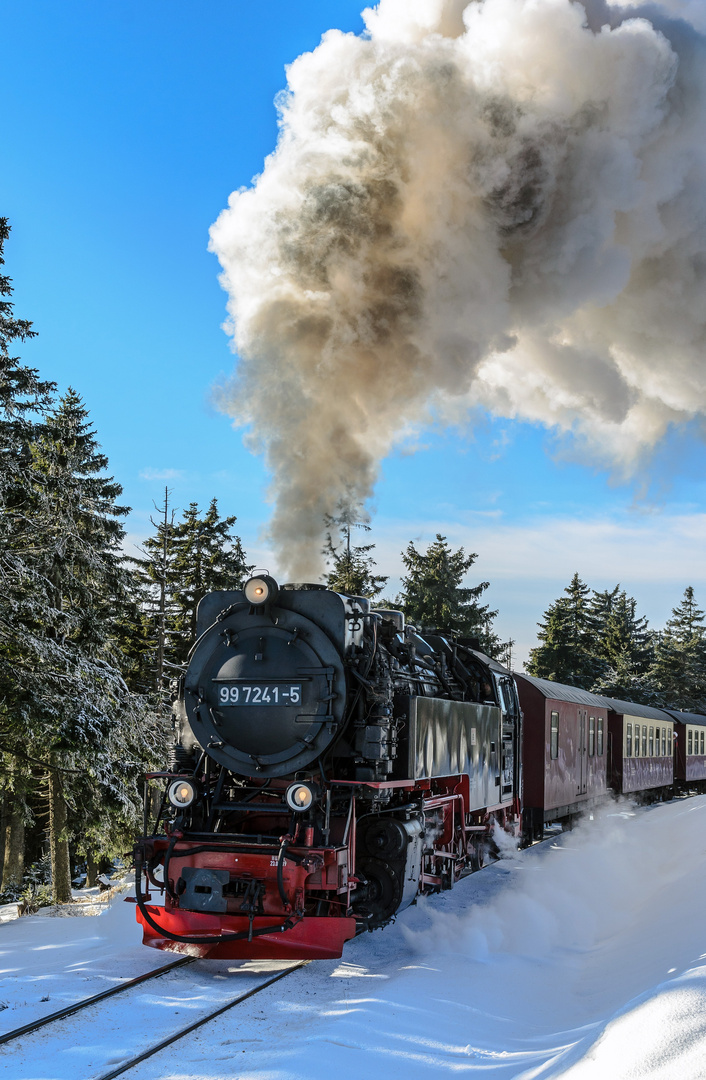 Brockenbahn am Goehteweg