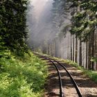 Brockenbahn -- Dampf und Nebel