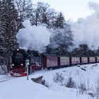 Brockenbahn im Schnee