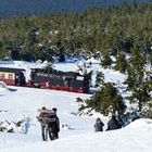 Brockenbahn im Schnee