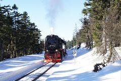 Brockenbahn im Winter