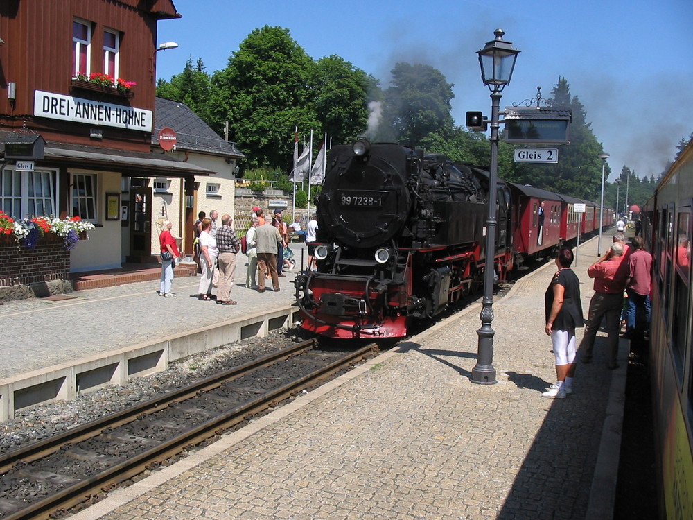 Brockenbahn in Drei-Annen-Hohne