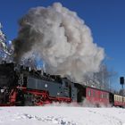 Brockenbahn . Kaisers Wetter