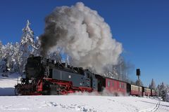 Brockenbahn . Kaisers Wetter