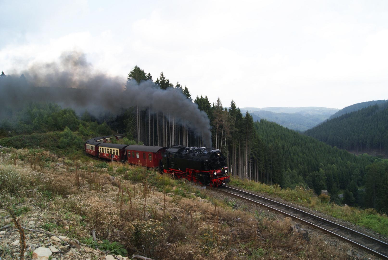 Brockenbahn nach "Drei Annen Hohne"