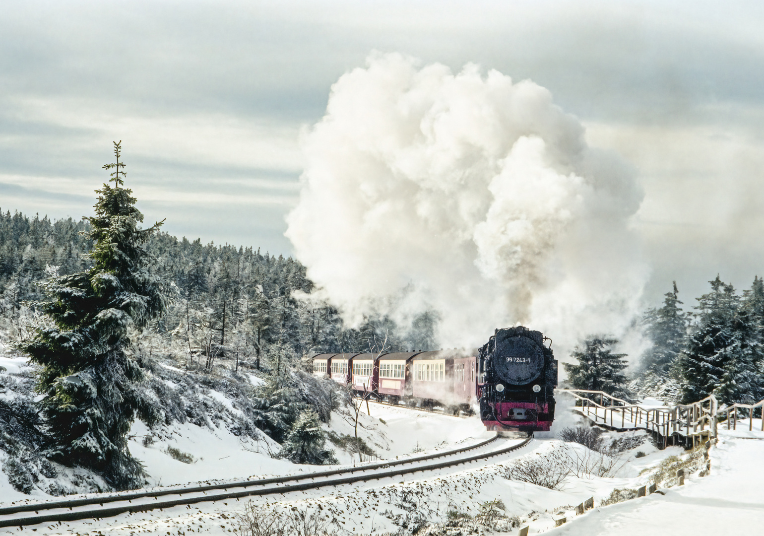 Brockenbahn nostalgisch