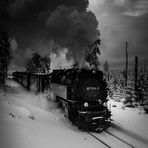 Brockenbahn - Winterdampf (Archivfoto)