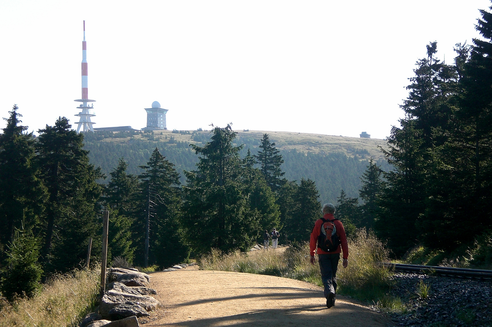 Brockenblick vom Goetheweg