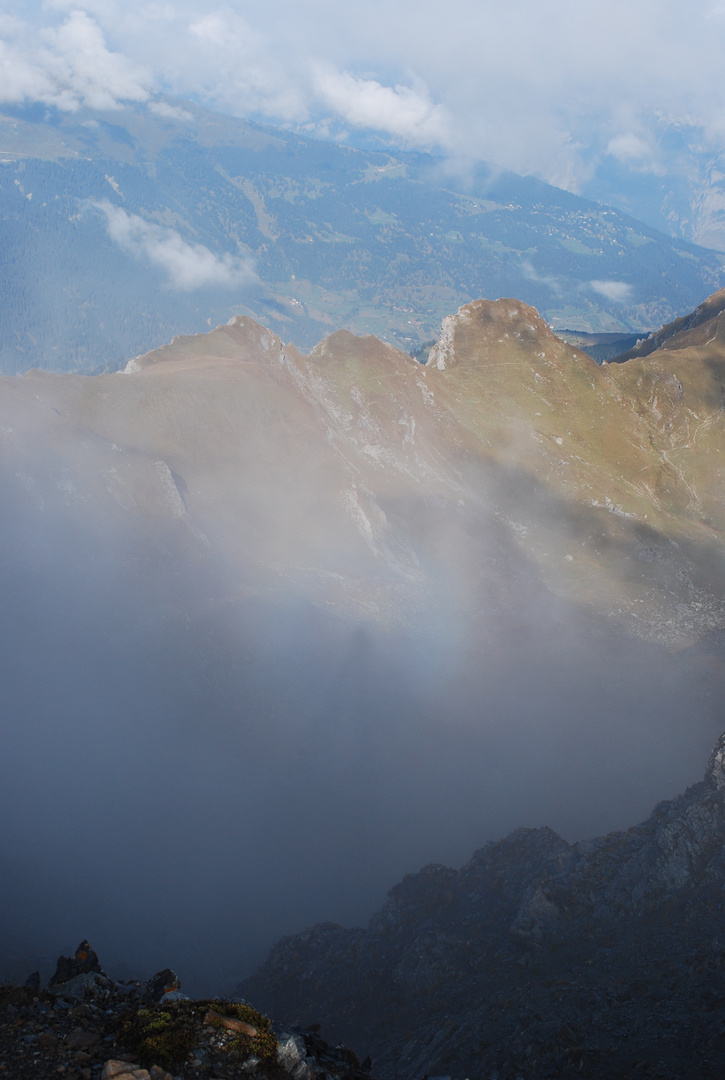 Brockengespenst am Parpaner-Schwarzhorn