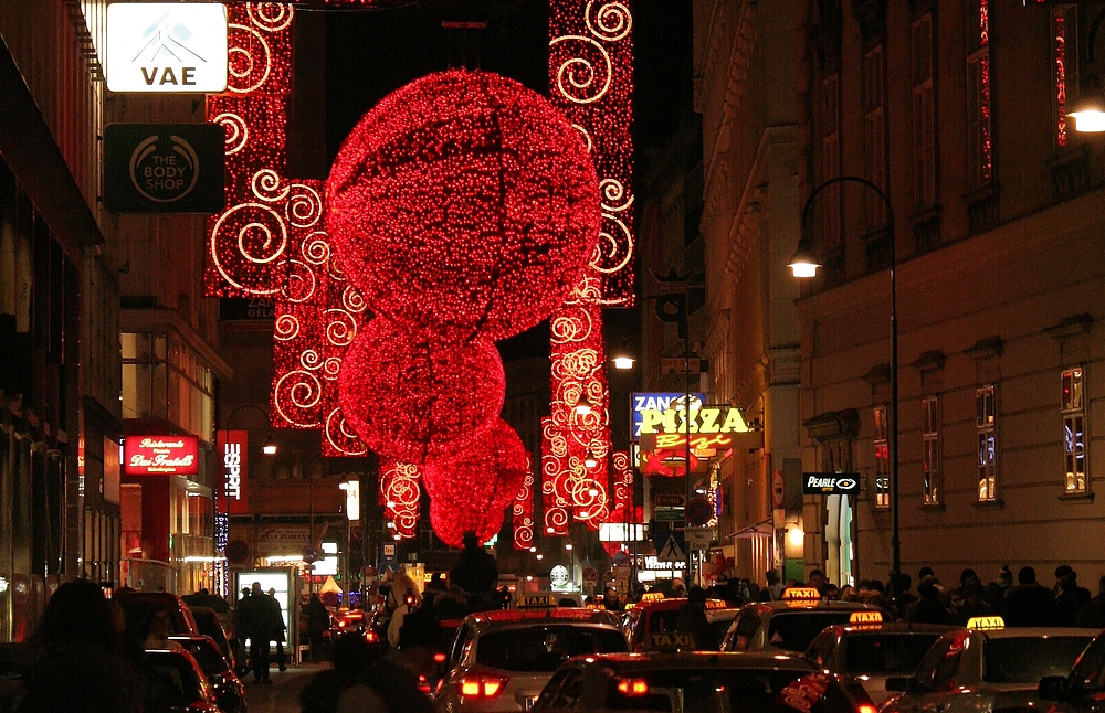 Brodelnde Adventsatmosphäre in der Rotenturmstraße