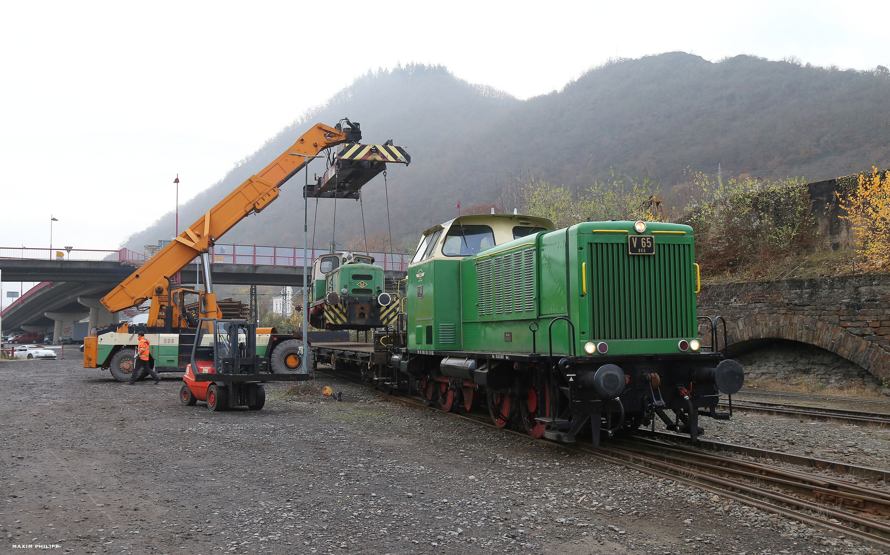 Brohltalbahn D3 geht auf Reise (II)