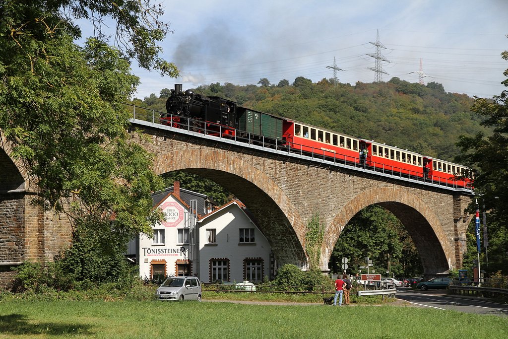 Brohltalbahn Dampf mit HSB 99 6101 am 02.09.2012 (Bild 1)