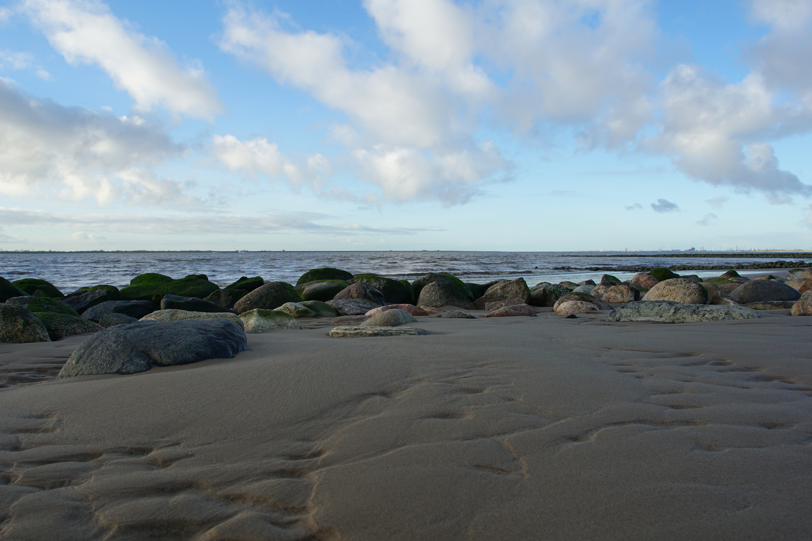 Brokdorf am Elbstrand