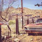 Broken Car at Route 66