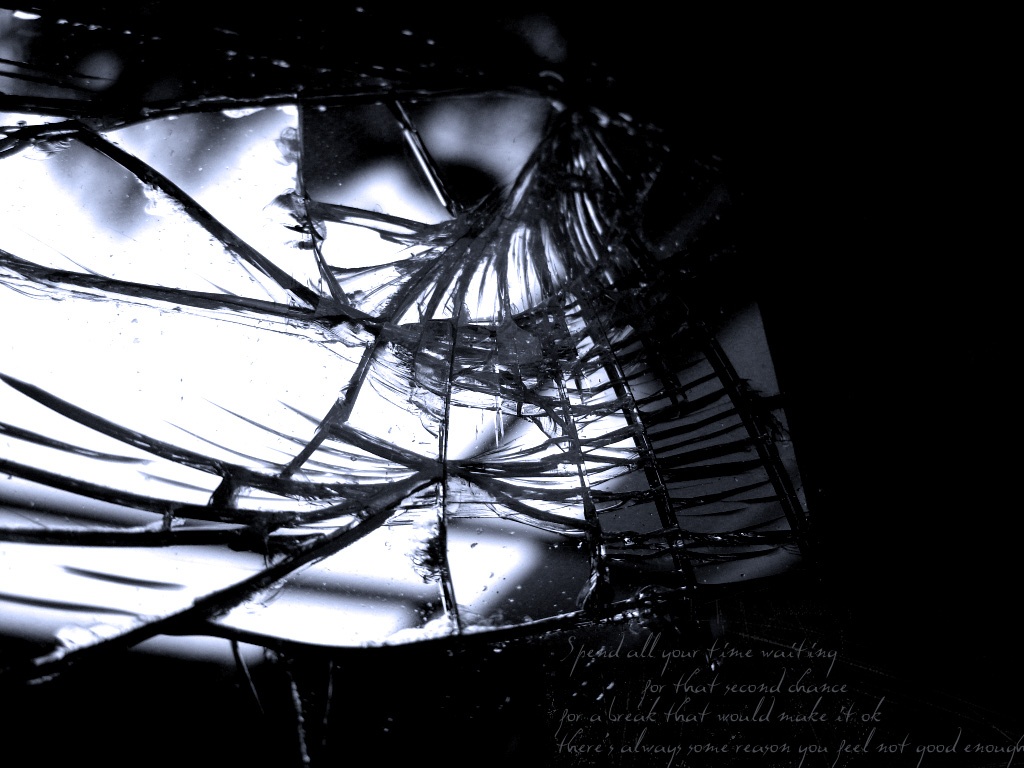 broken glass