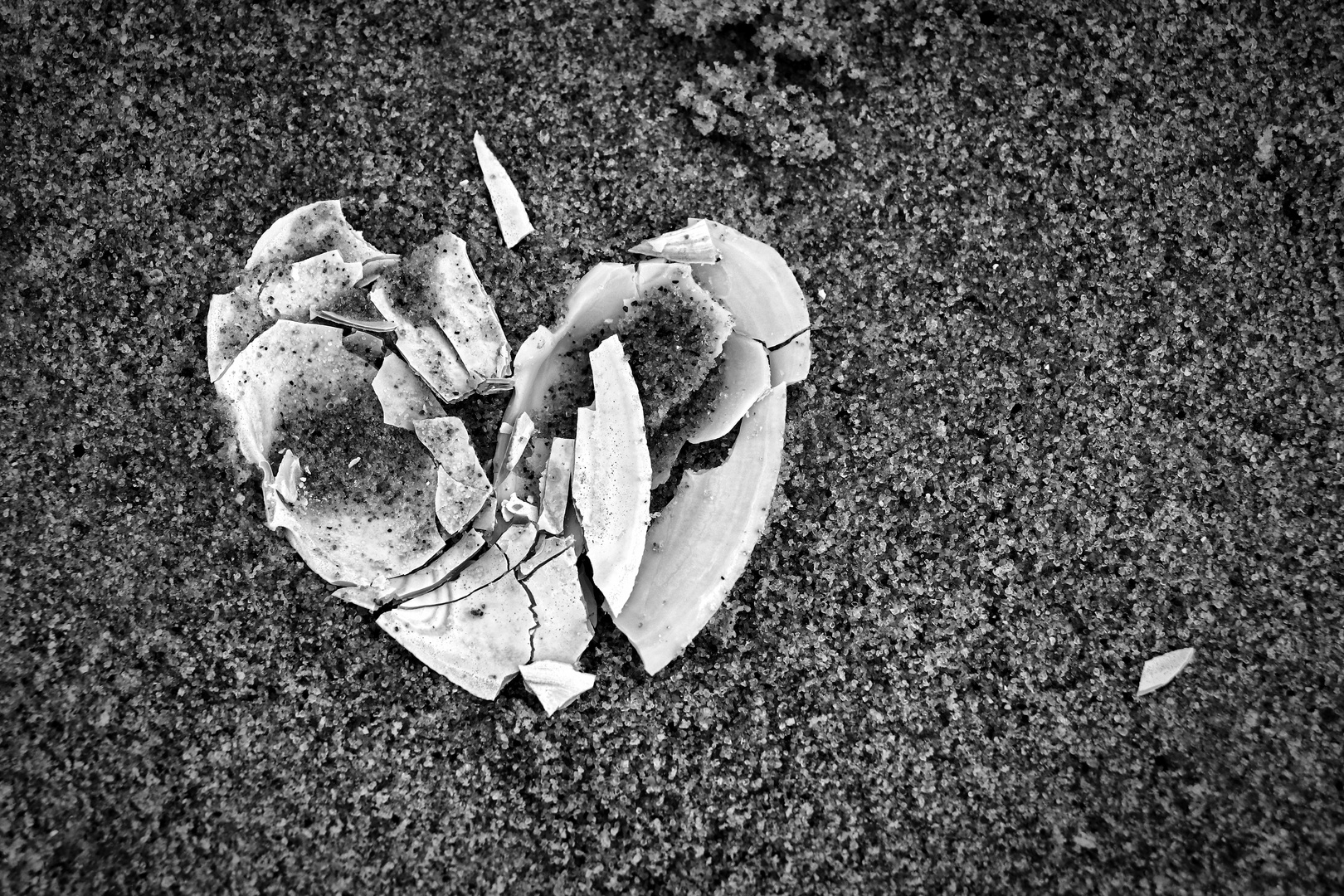 Broken heart...