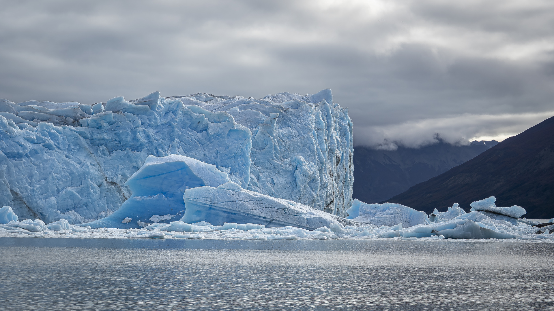 Broken ice