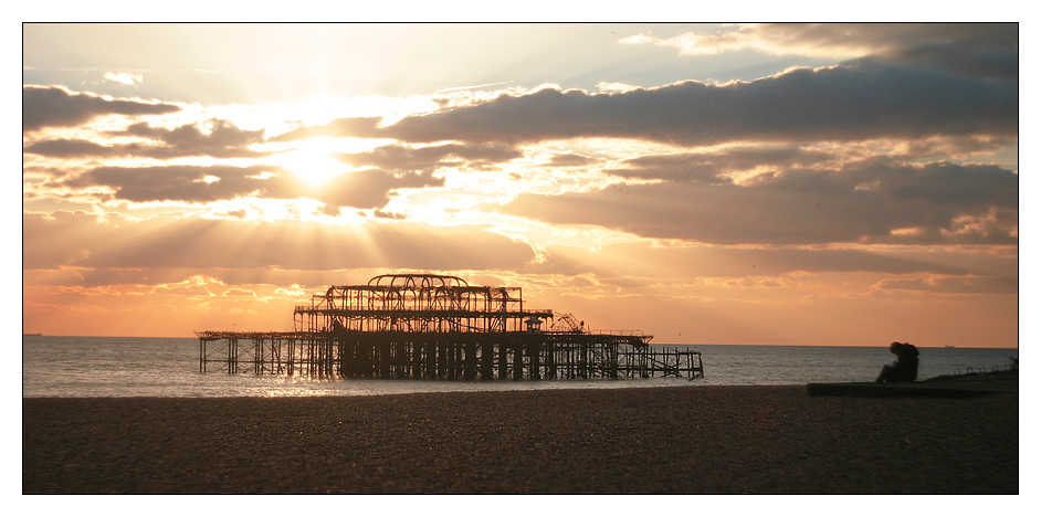 broken westpier