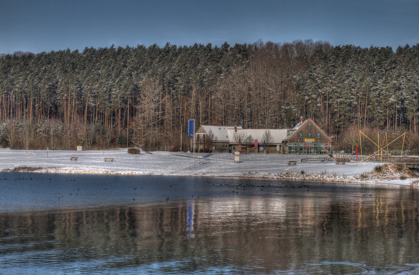 Brombachsee Impressionen HDR 4 Foto & Bild | landschaft, bach, fluss & see, see, teich & tümpel ...