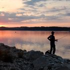 Brombachsee sunset fishing