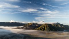 Bromo beim Vorglühen ...