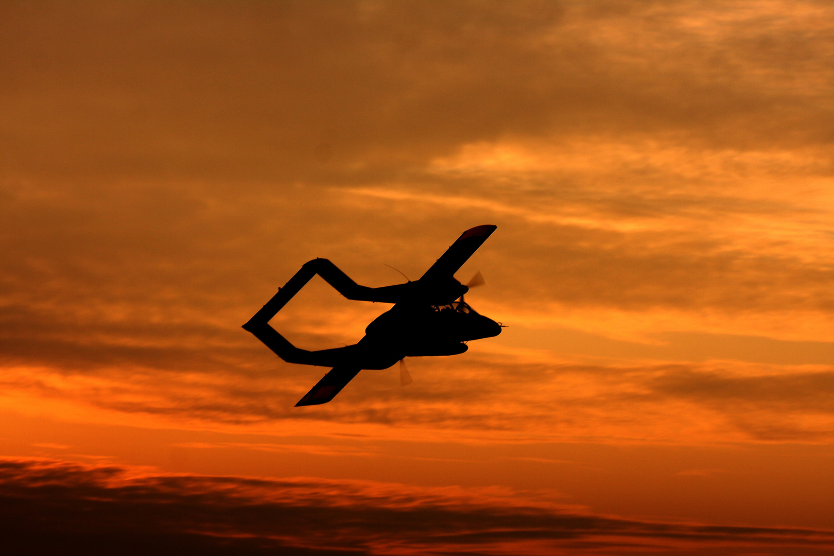 Bronco Sunset low pass, Moorsele