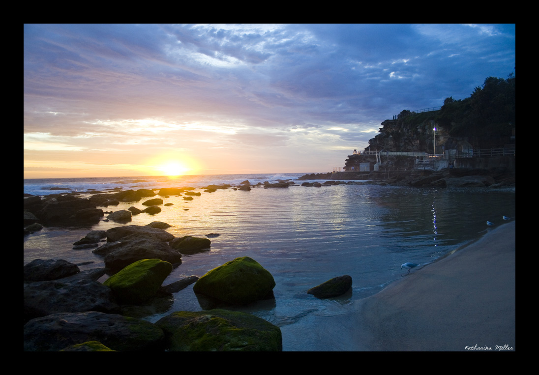 Bronte beach, morgens um 5:30 Uhr