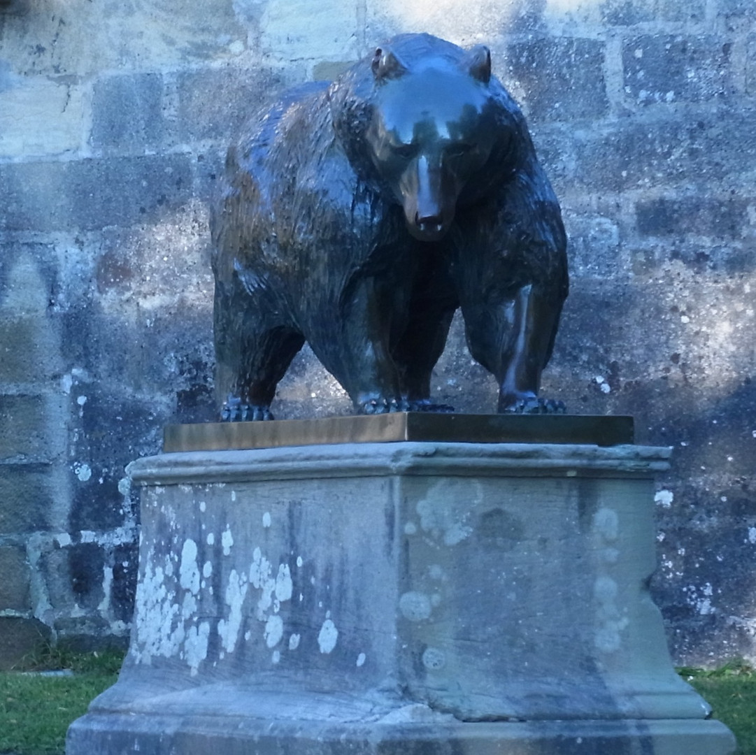 Bronze Statue Bärensee