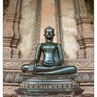 Bronzebuddha im Wat Ho Prakeo - Vientiane, Laos