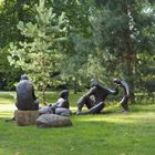 Bronzefiguren im Kurpark, Bad Schmiedeberg