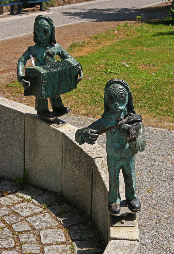 Bronzefiguren in Allensbach Bodensee