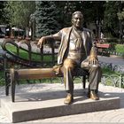 Bronzemomnument Leonid Utesov - Odessa