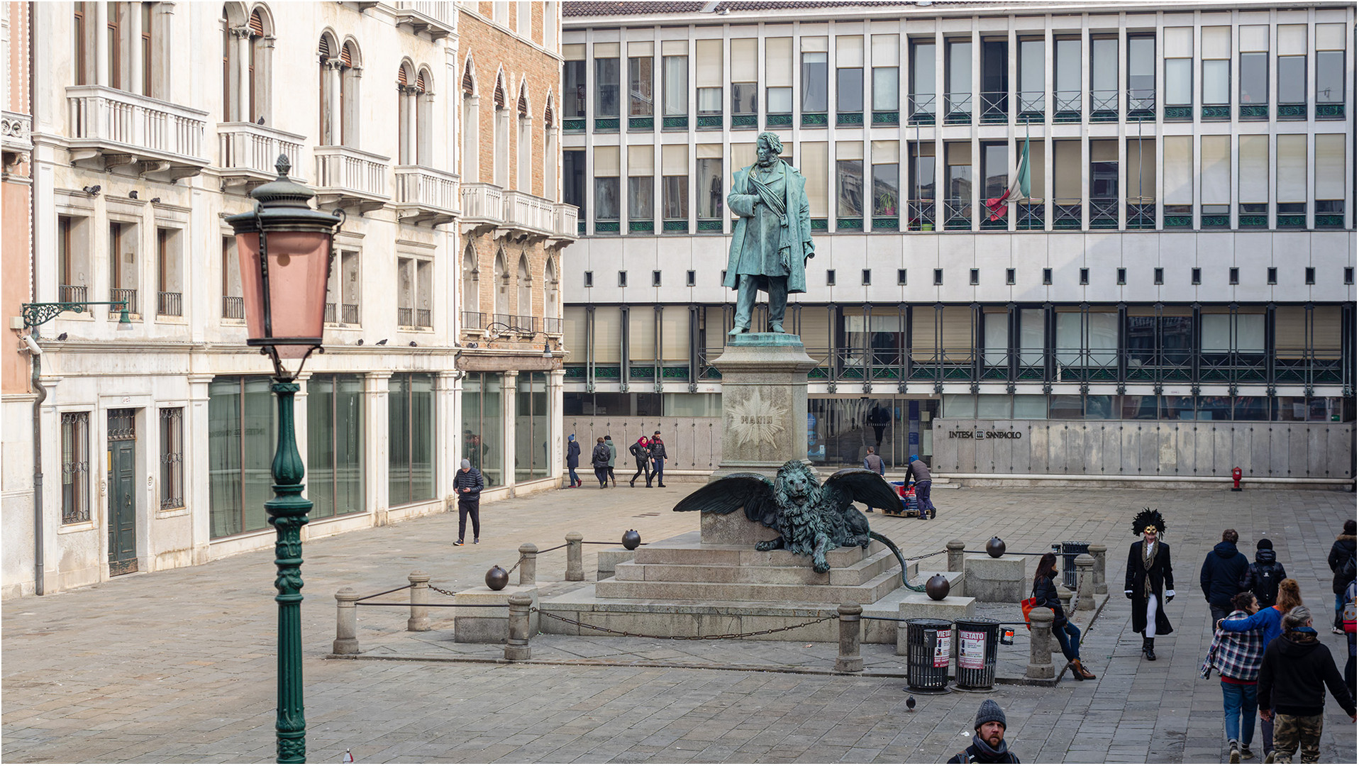 Bronzestatue Daniele Manin