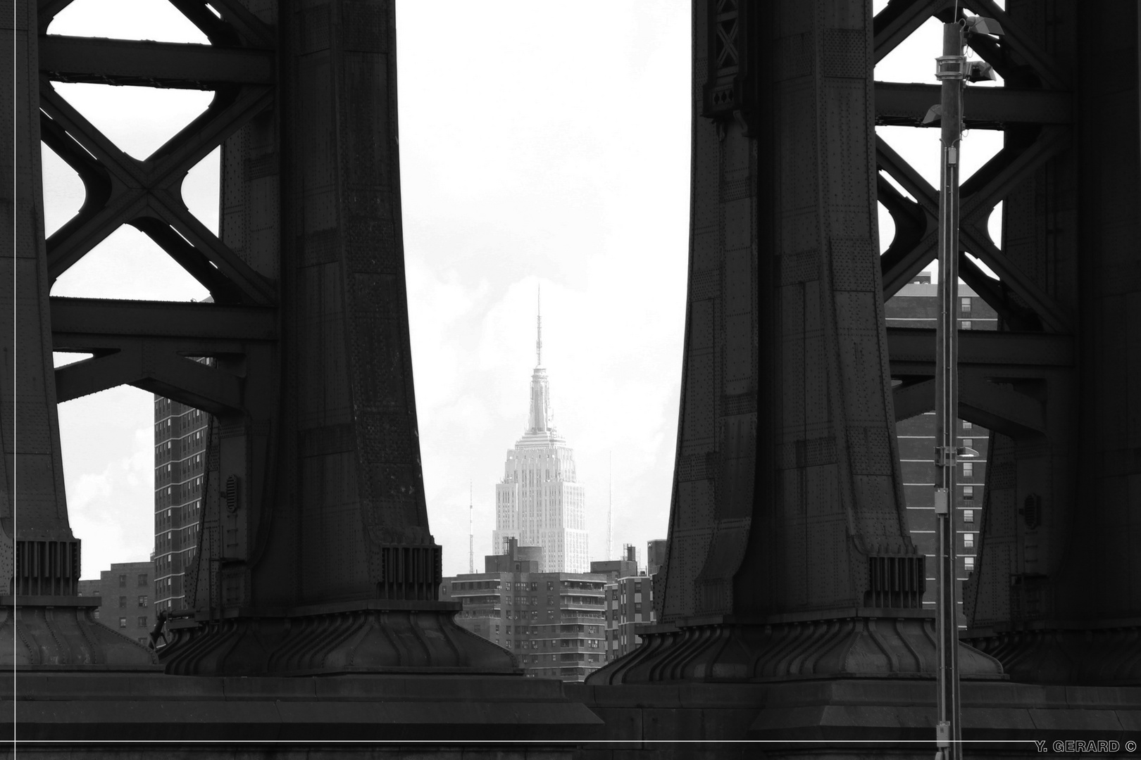 Brooklyn - Au pied du Manhattan Bridge