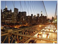 Brooklyn Bridge, 8.30 pm am 01.05.2005 - die 1# -
