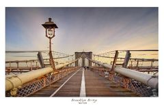 Brooklyn Bridge after Sunset