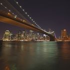 Brooklyn Bridge and Financial District - New York City - HDR