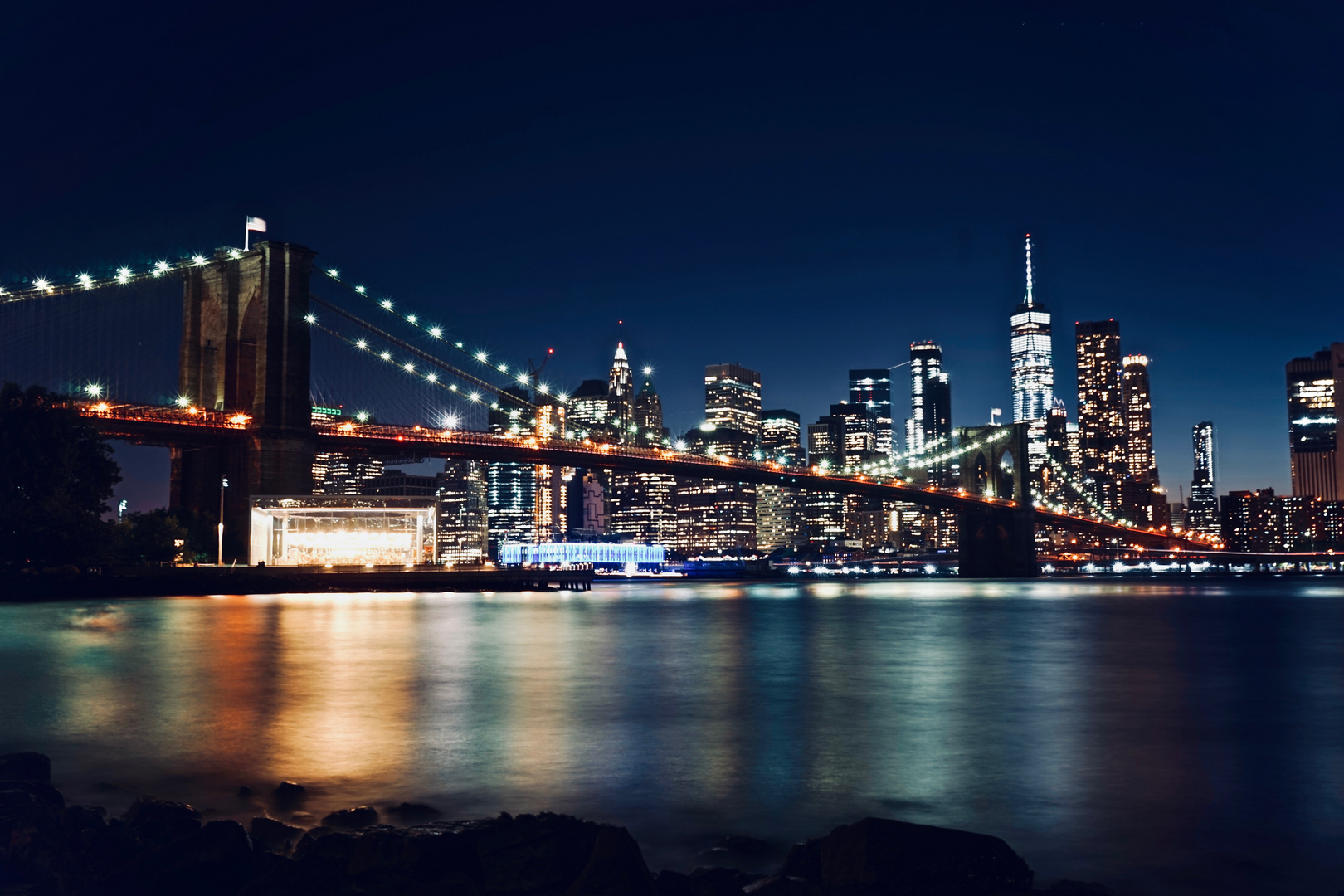 Brooklyn Bridge at Night