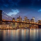 Brooklyn Bridge at night