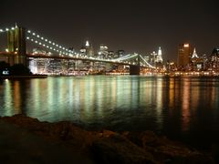 Brooklyn Bridge at night