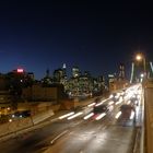 Brooklyn Bridge at sunset