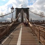 Brooklyn Bridge - Autoroute à Piéton