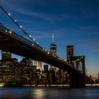 Brooklyn Bridge bei Nacht