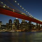 Brooklyn Bridge by night