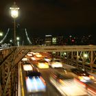 Brooklyn bridge by night