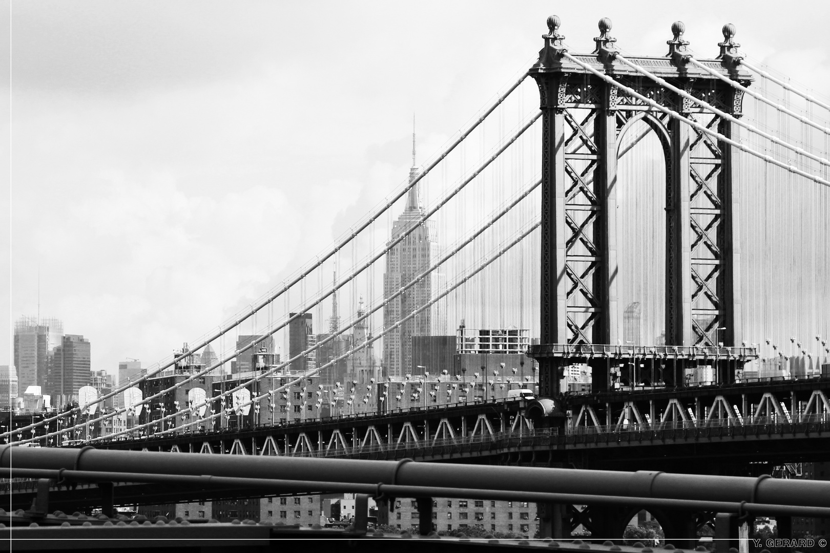 Brooklyn Bridge - City view